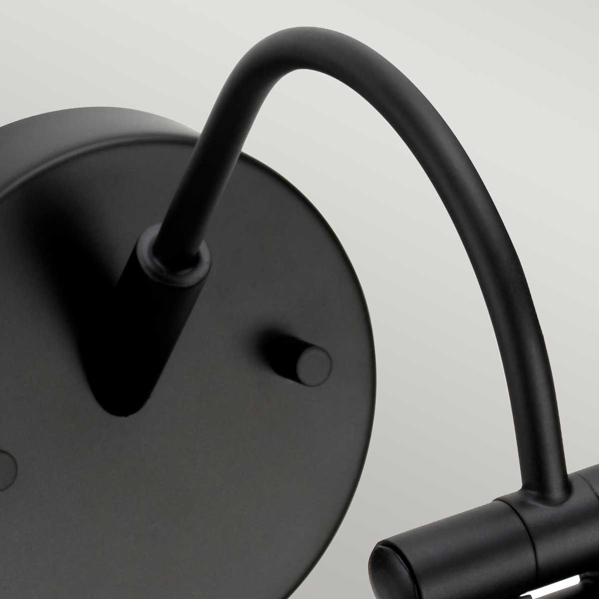 Alton 1-flammige kleine LED-Bilderleuchte - Schwarz - Elsteadlighting - leuchtengrosshandel24