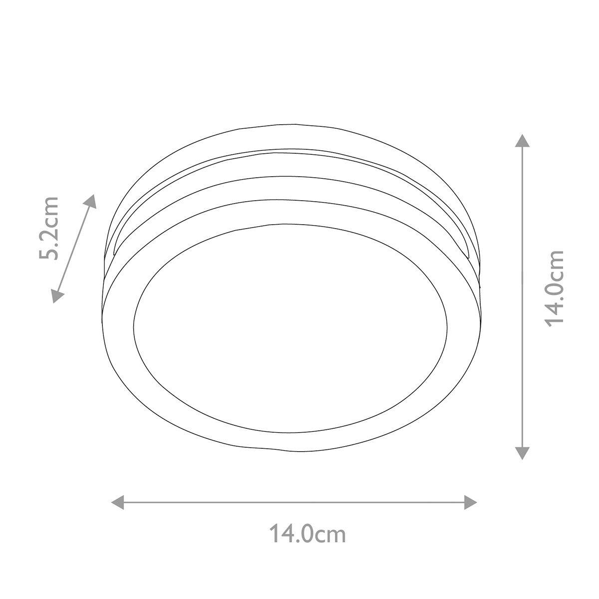 Ano 1 - flammige Wand - /Deckenlaterne - Graphit - Elsteadlighting - ANO - 1W