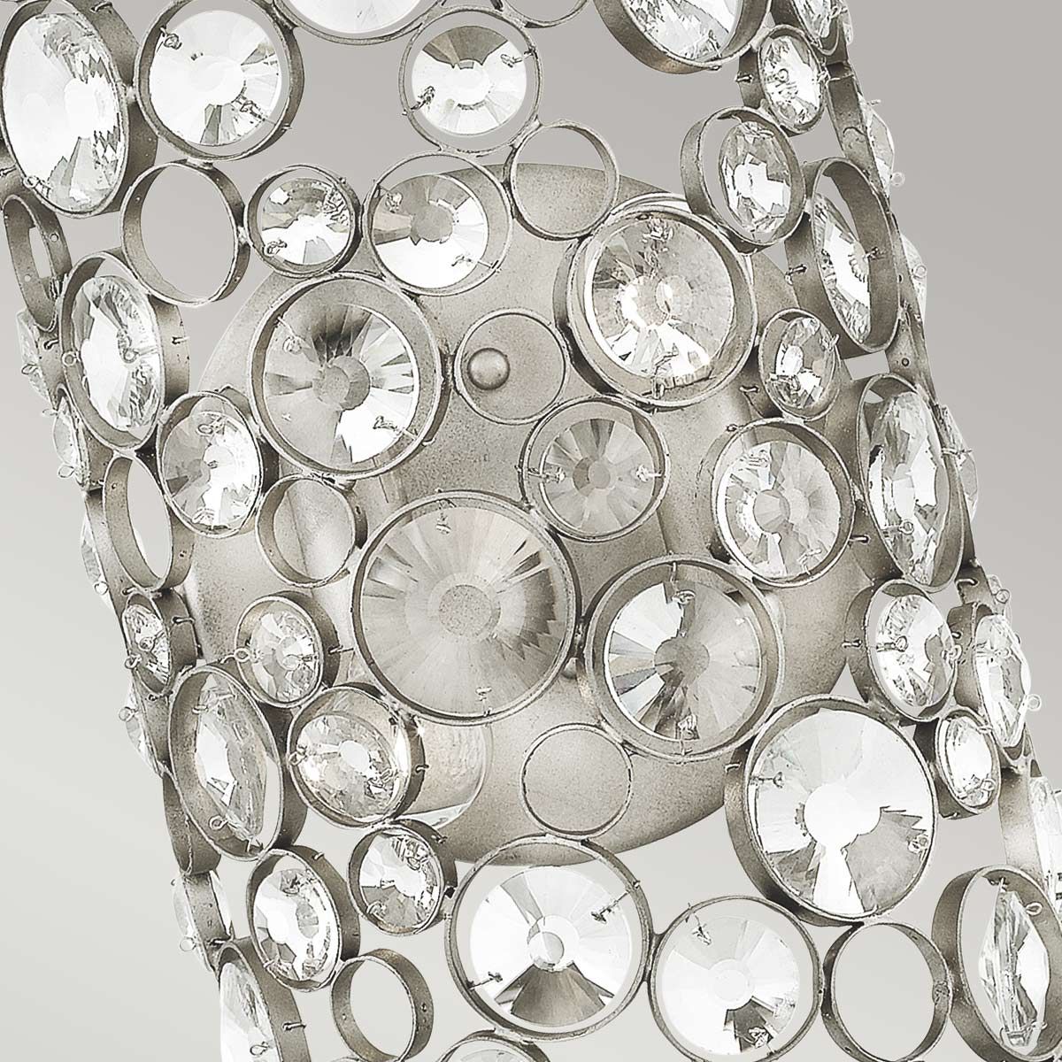 Anya 2-flammige Wandleuchte - Blattsilber - Elsteadlighting - leuchtengrosshandel24