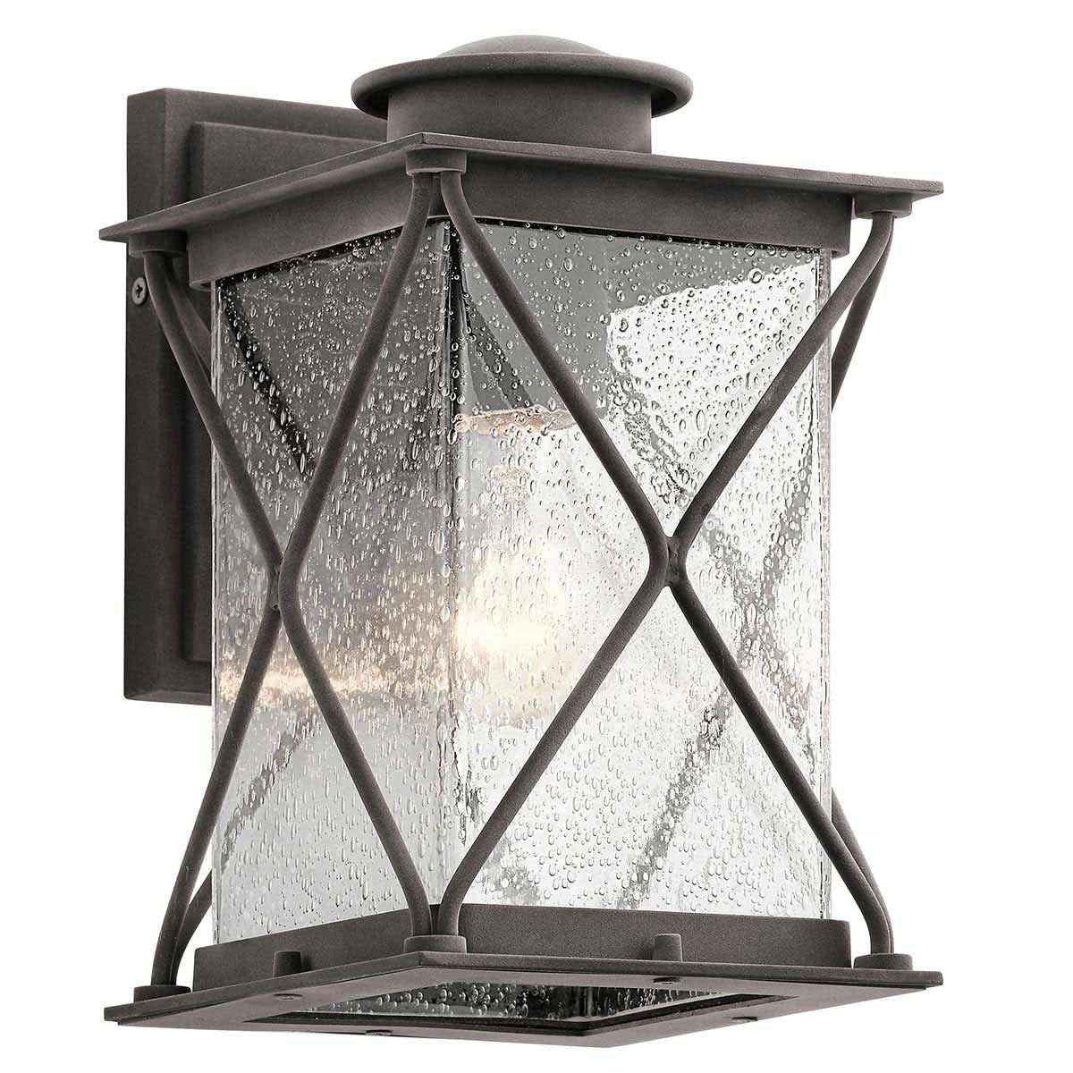 Argyle 1 - flammige kleine Außenwandleuchte - verwittertes Zink - Elsteadlighting - KL - ARGYLE2 - S