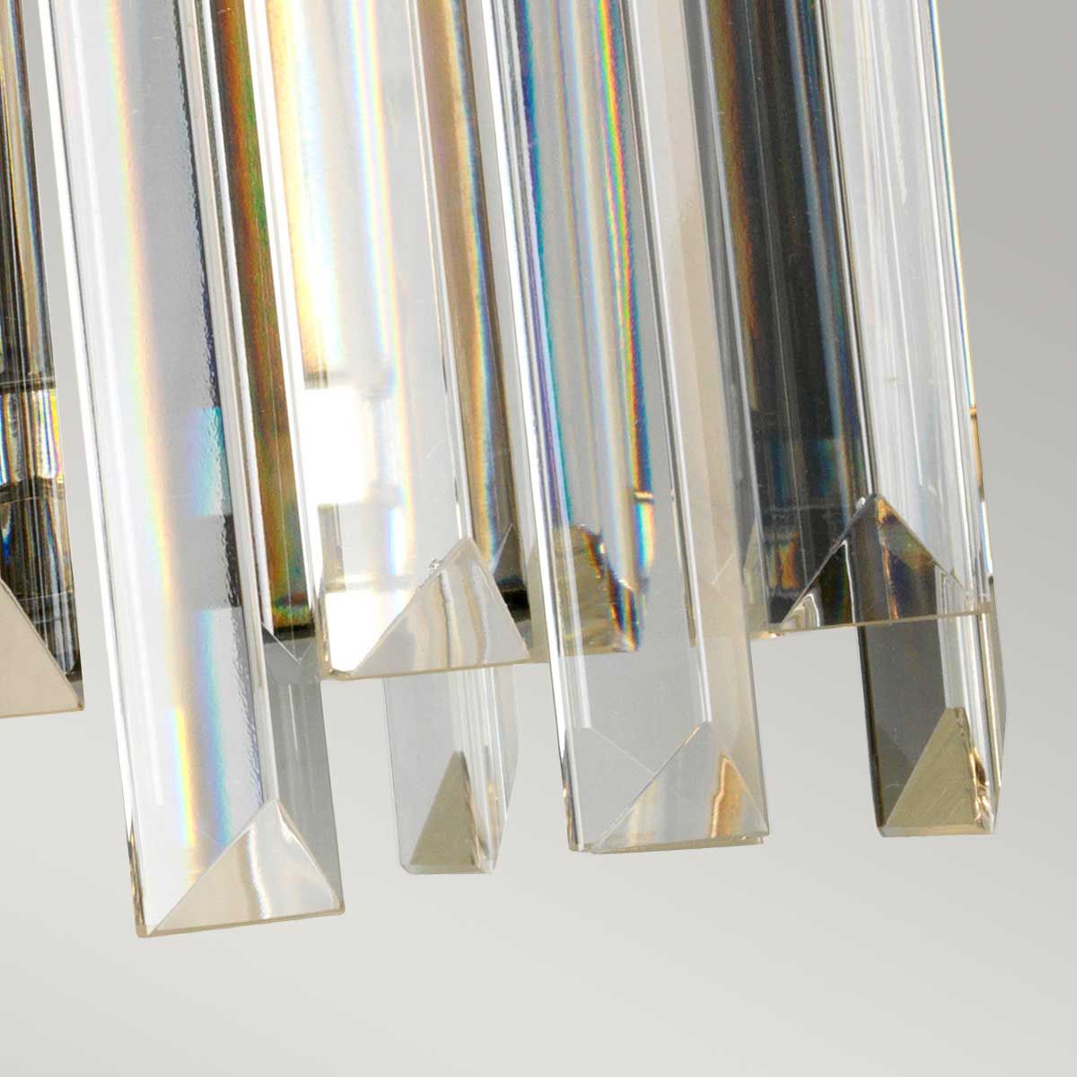 Aries 1-flammige Wandleuchte - Poliertes Nickel - Elsteadlighting - leuchtengrosshandel24