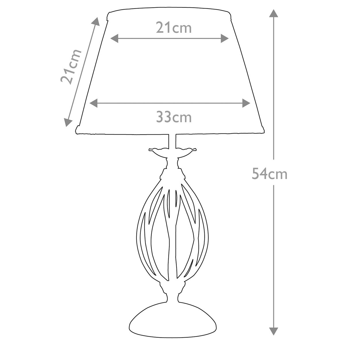Artisan 1-flammige Tischlampe mit elfenbeinfarbenem Schirm – gealtertes Messing - Elsteadlighting - leuchtengrosshandel24