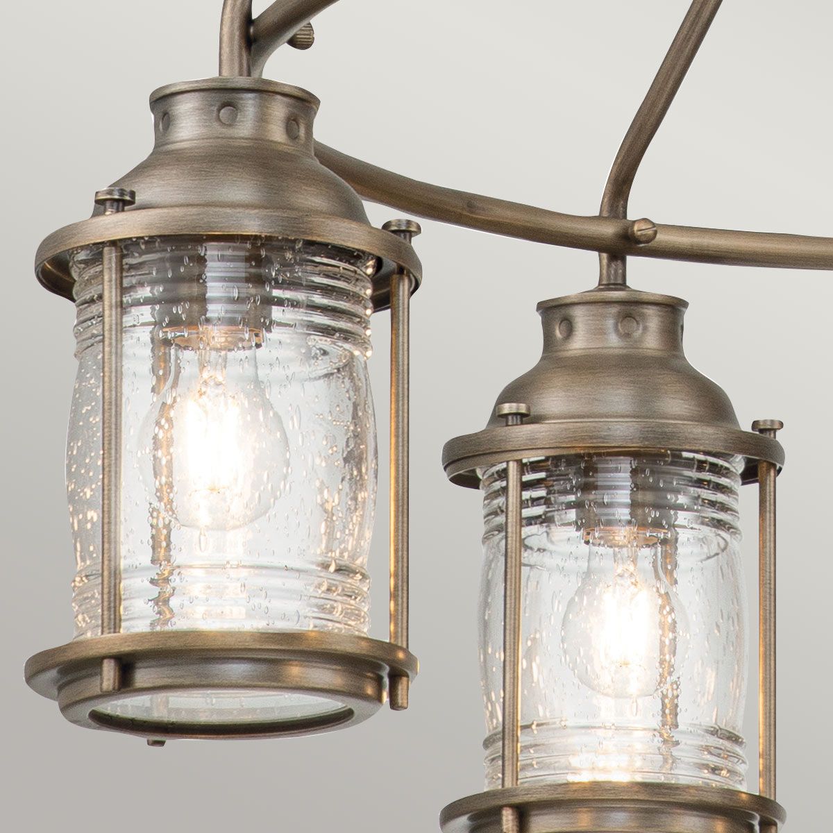 Ashland Bay 5 - flammiger Außenkronleuchter - Brünierte Bronze - Elsteadlighting - KL - ASHLANDBAY - 5P - BU