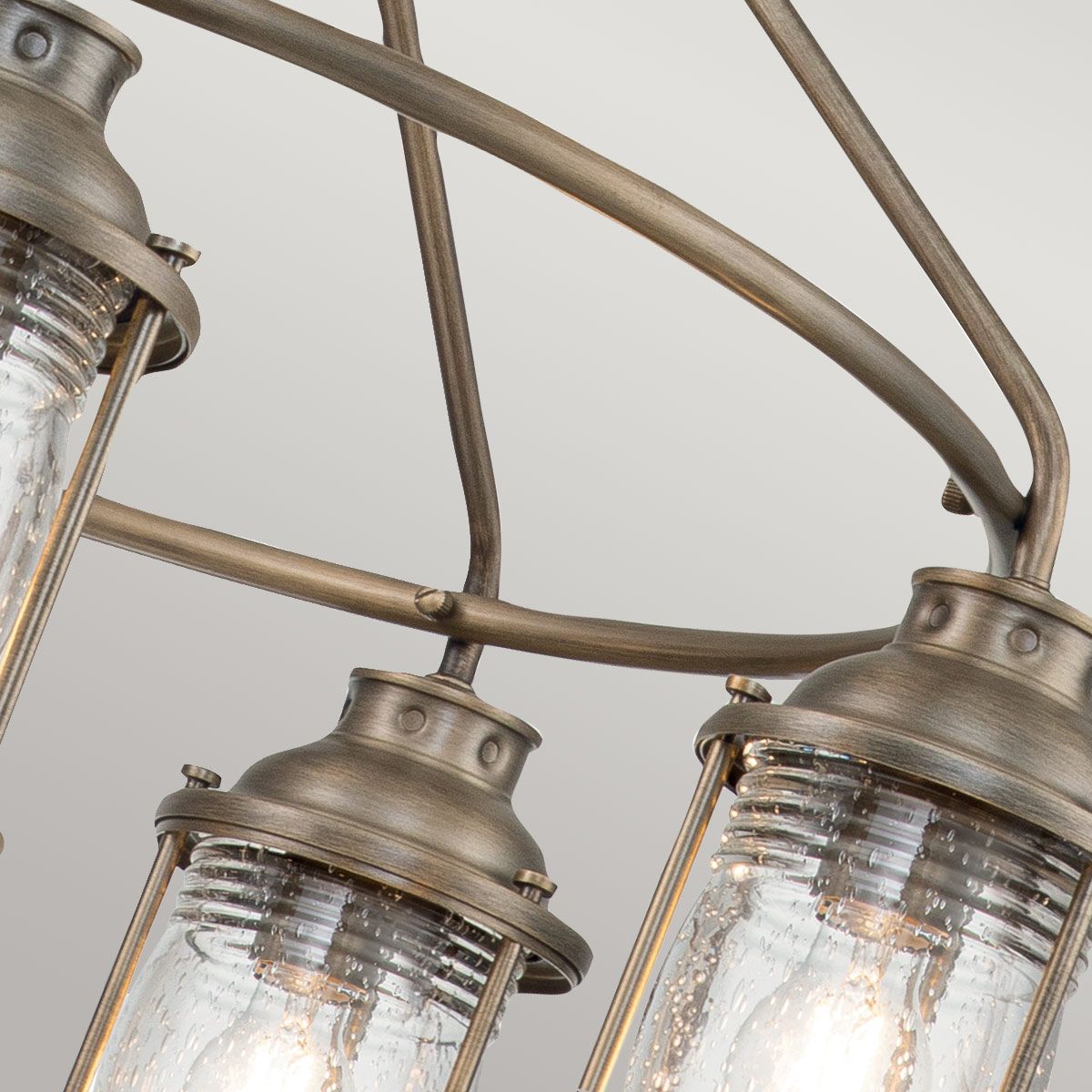 Ashland Bay 5 - flammiger Außenkronleuchter - Brünierte Bronze - Elsteadlighting - KL - ASHLANDBAY - 5P - BU