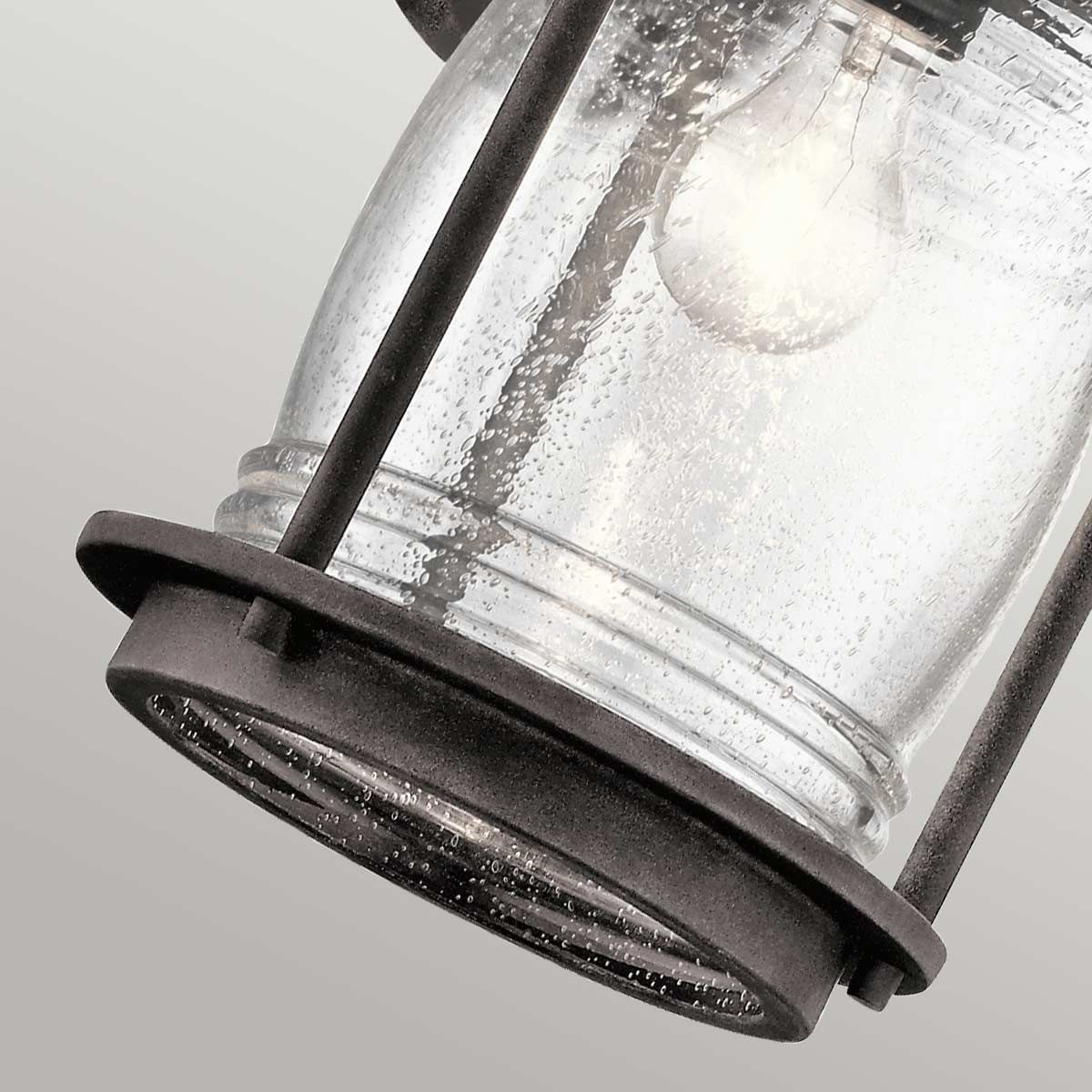 Ashland Bay Große Wandlaterne mit 1 Licht, verwittertes Zink - Elsteadlighting - KL - ASHLANDBAY2 - L