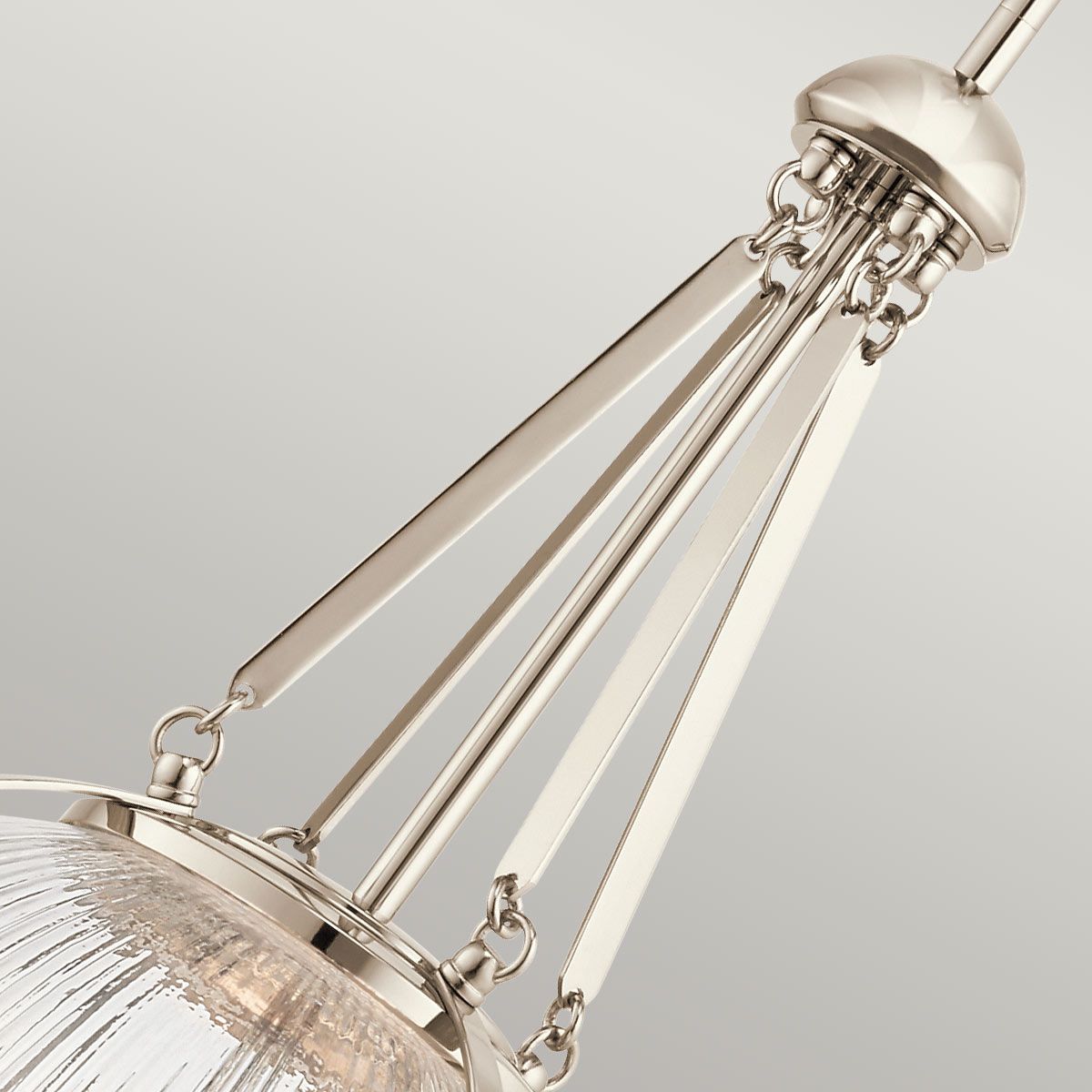 Aster 3-flammige Pendelleuchte - Poliertes Nickel - Elsteadlighting - leuchtengrosshandel24