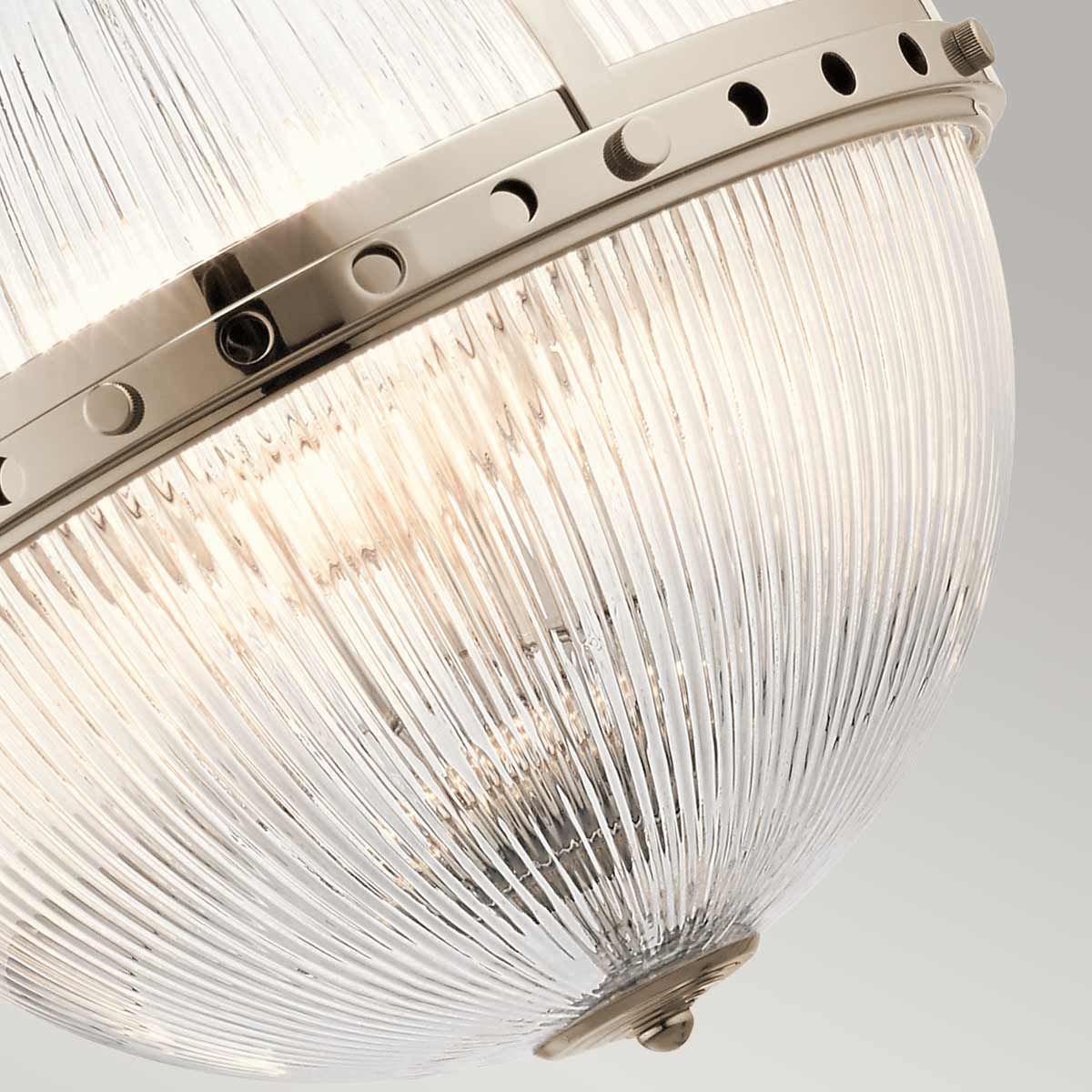 Aster 3-flammige Pendelleuchte - Poliertes Nickel - Elsteadlighting - leuchtengrosshandel24