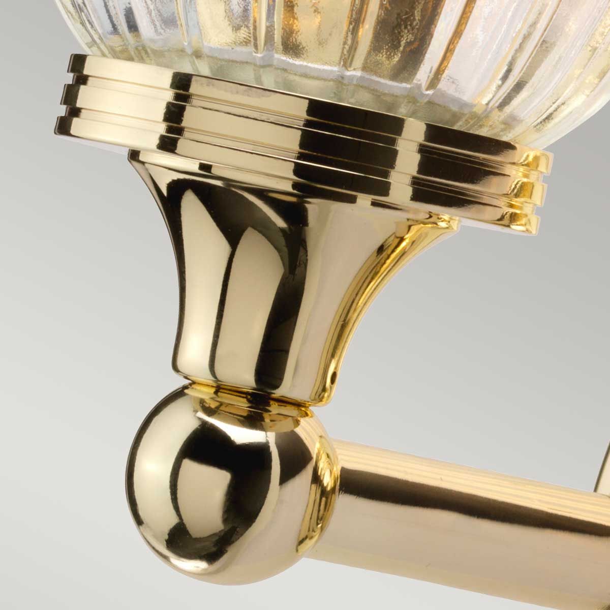 Austen 1-flammige Wandleuchte - Poliertes Messing - Elsteadlighting - leuchtengrosshandel24