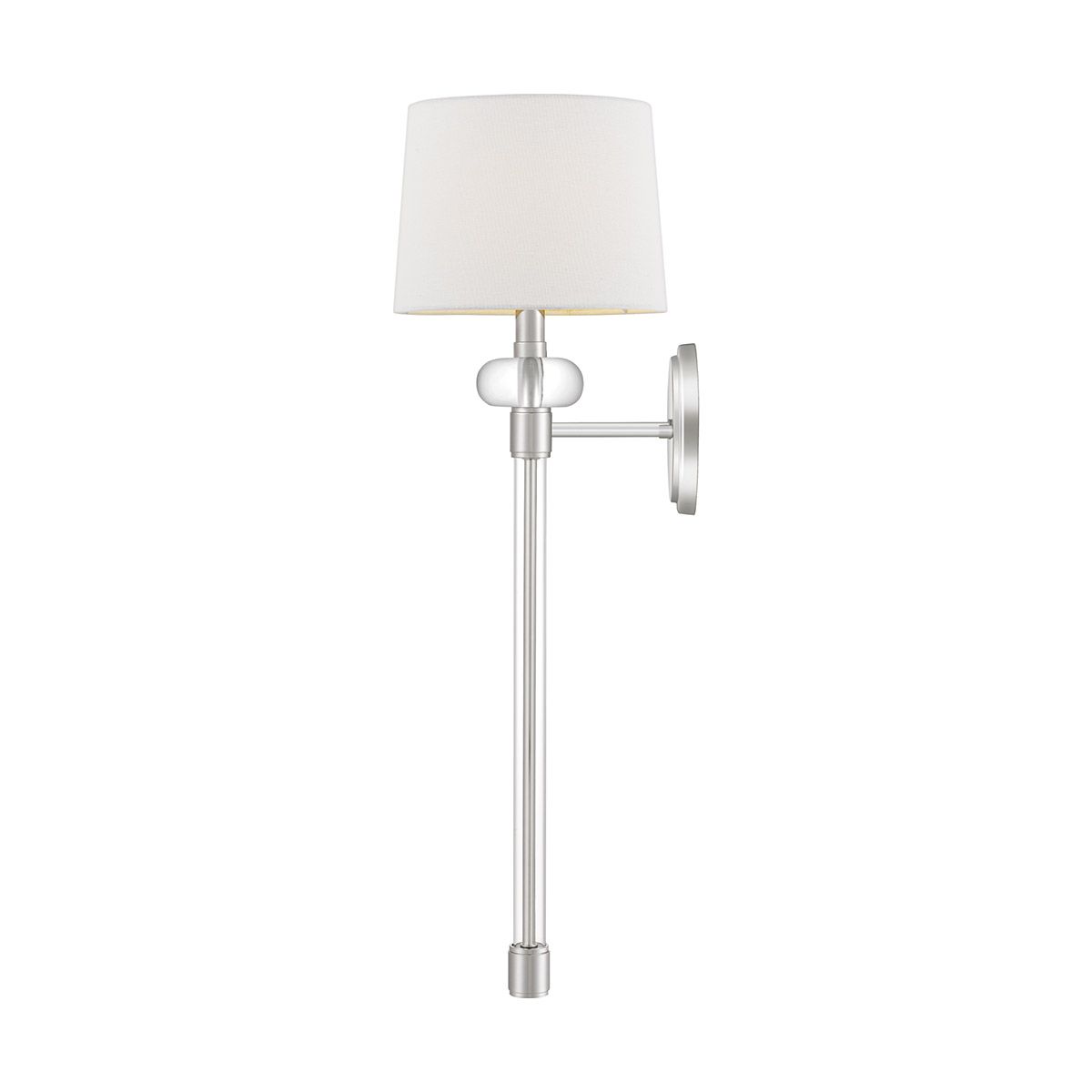 Barbour 1-flammige Wandleuchte - Poliertes Nickel - Elsteadlighting - leuchtengrosshandel24