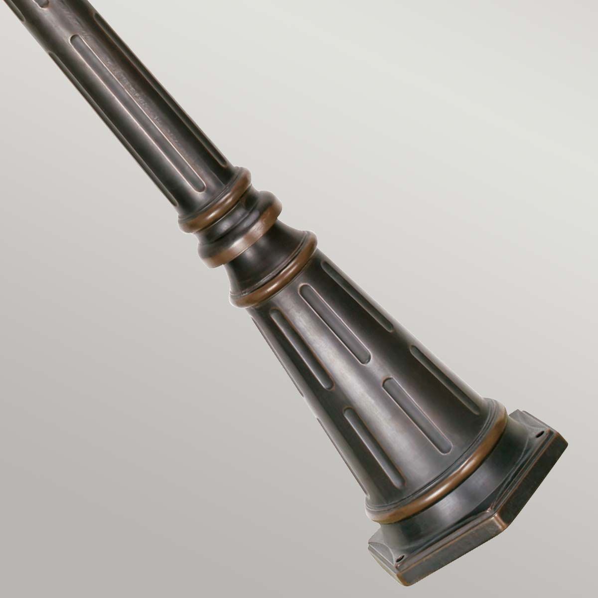 Baton Rouge Laternenpfahl mit 4 Lichtern, Walnuss - Elsteadlighting - FE - BATONRG5