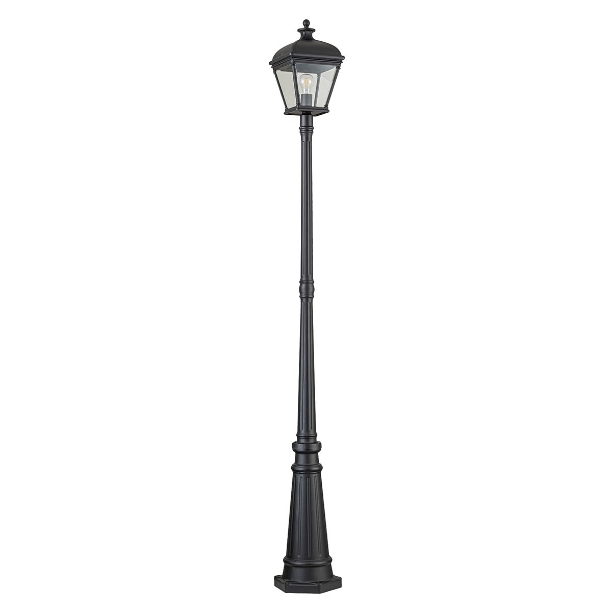 Bayview Laternenpfahl mit 1 Licht, Schwarz - Elsteadlighting - BAYVIEW - 5L - BK