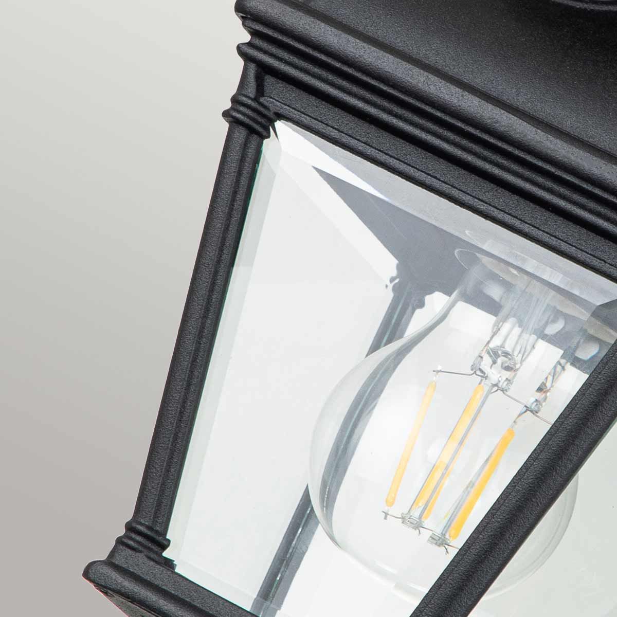 Bayview Verandalaterne mit 1 Licht, Schwarz - Elsteadlighting - BAYVIEW - PORCH - BK