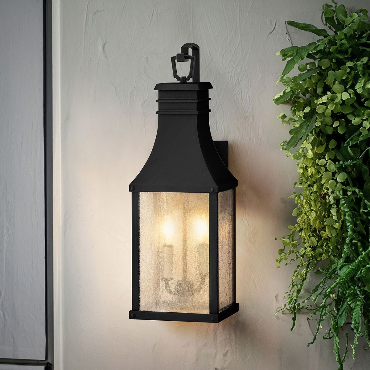 Beacon Hill Wandlaterne, 2 l, mittelgroß, Museumsschwarz - Elsteadlighting - HK - BEACON - HILL - M - MB