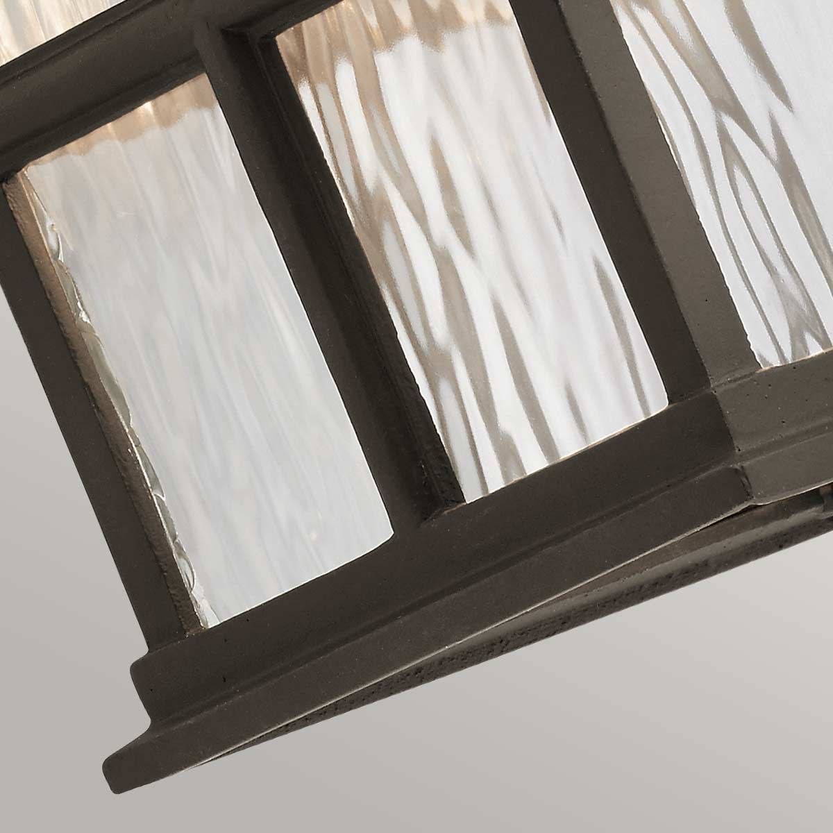 Beacon Square 1 - flammige mittelgroße Wandlaterne - Olde Bronze - Elsteadlighting - KL - BEACON - SQUARE - M - OZ