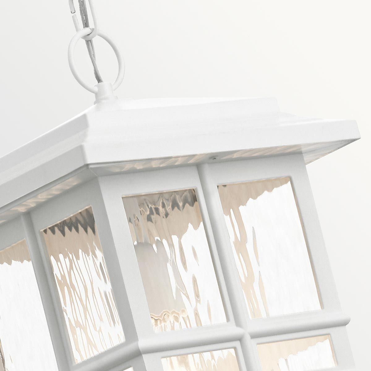 Beacon Square 1 - Lichterkettenlaterne - Weiß - Elsteadlighting - KL - BEACON - SQUARE8 - WHT