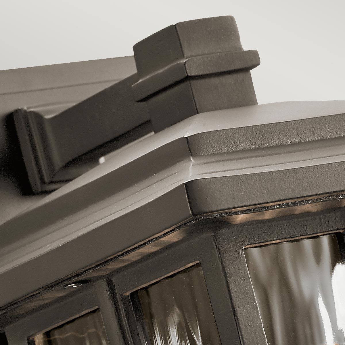 Beacon Square Kleine Wandlaterne mit 1 Licht, Olde Bronze - Elsteadlighting - KL - BEACON - SQUARE - S - OZ