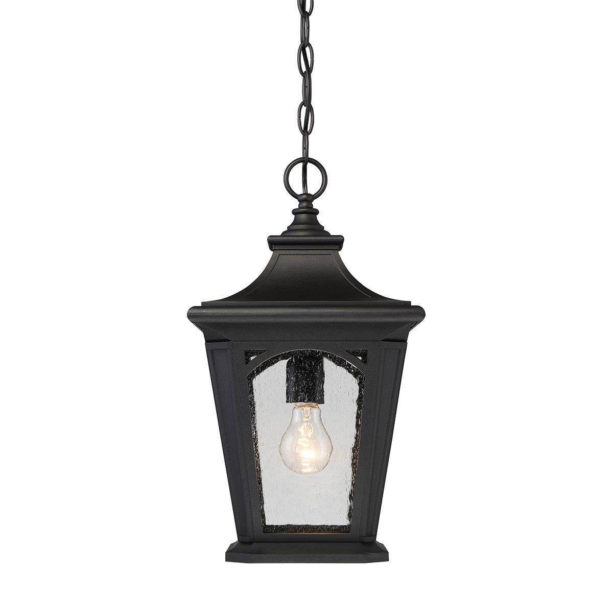 Bedford 1 - flammige kleine Kettenlaterne - Mystic Black - Elsteadlighting - QZ - BEDFORD8 - S