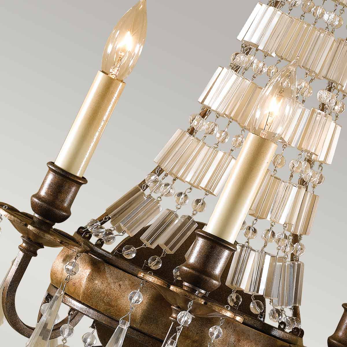 Bellini 3-flammige Wandleuchte - Oxidierte Bronze/Britische Bronze - Elsteadlighting - leuchtengrosshandel24