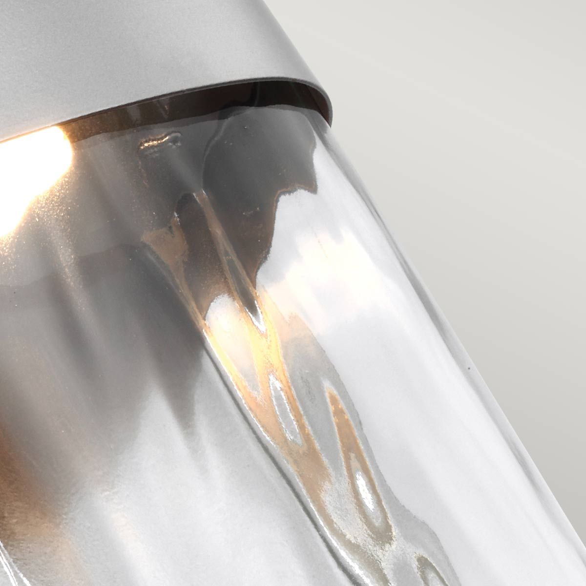 Bennie 1 - flammige kleine LED - Wandleuchte, lackierter gebürsteter Stahl - Elsteadlighting - FE - BENNIE - S - PBS