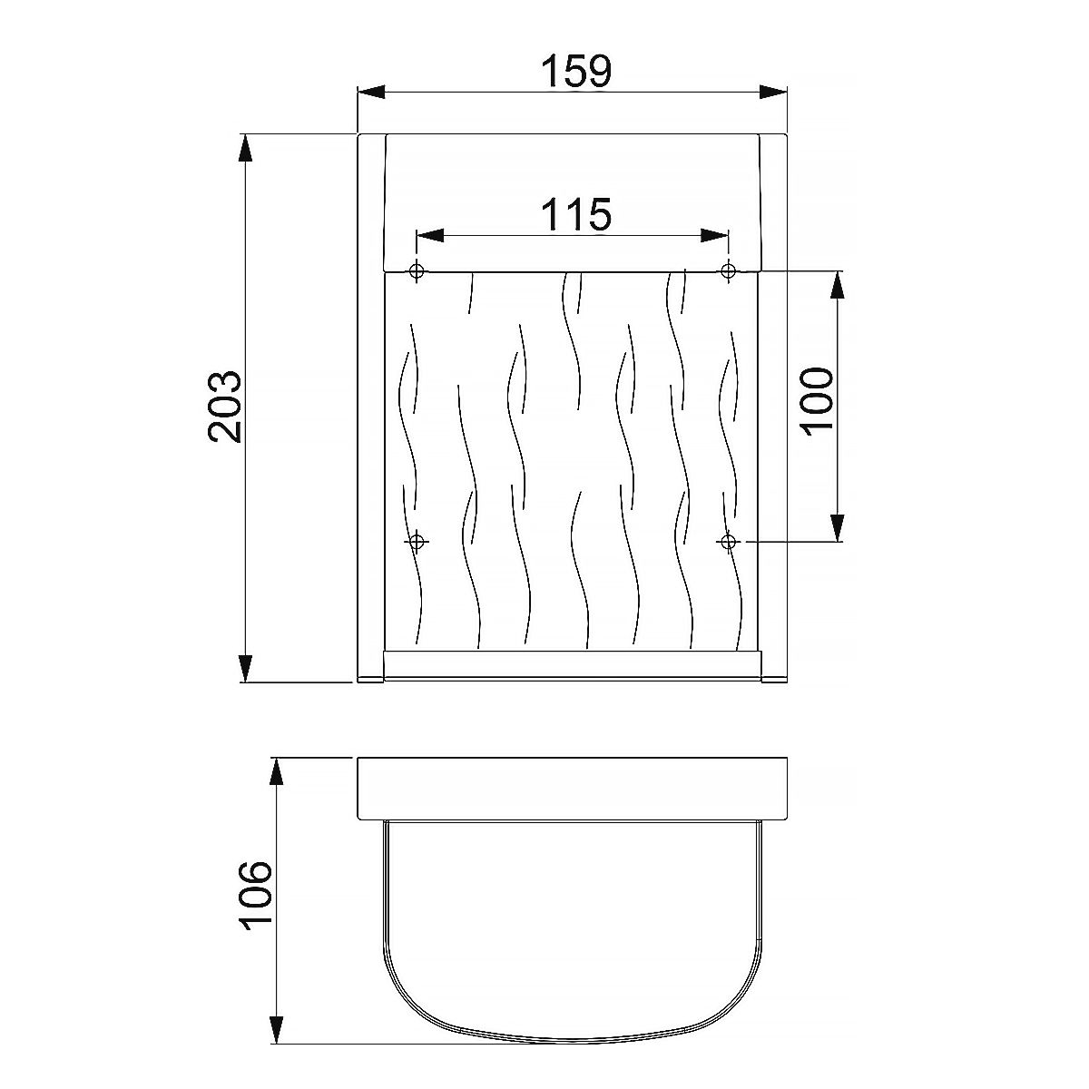 Bennie 1 - flammige kleine LED - Wandleuchte, lackierter gebürsteter Stahl - Elsteadlighting - FE - BENNIE - S - PBS