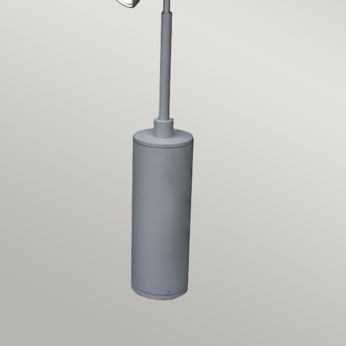 Beta Einzelkopf - Pfostenstrahler - Mattsilber - Elsteadlighting - GZ - BETA9