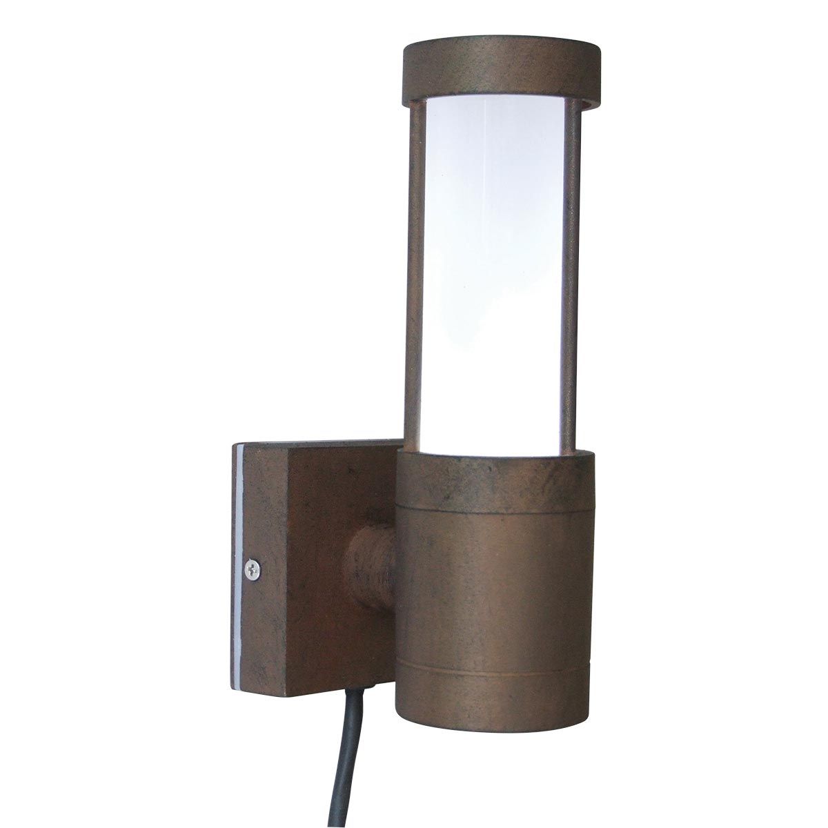 Beta Plain Wandlaterne - Gealtertes Eisen - Elsteadlighting - GZ - BETA4