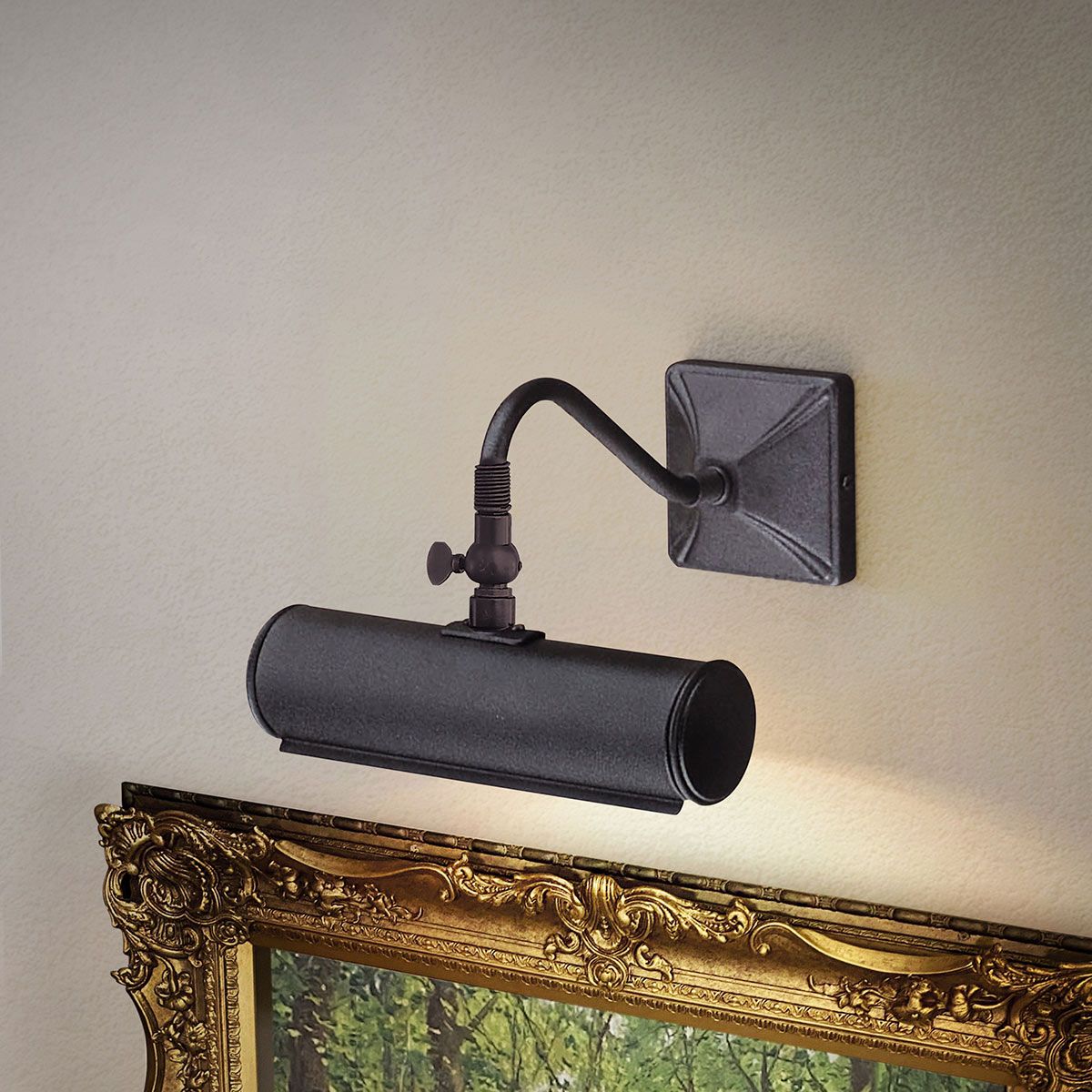 Bilderleuchte 1 Licht Klein - Schwarz - Elsteadlighting - PL1 - 10 - BLACK