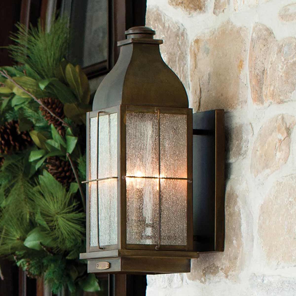 Bingham 3 - flammige mittelgroße Wandlaterne - Sienna - Elsteadlighting - HK - BINGHAM - M