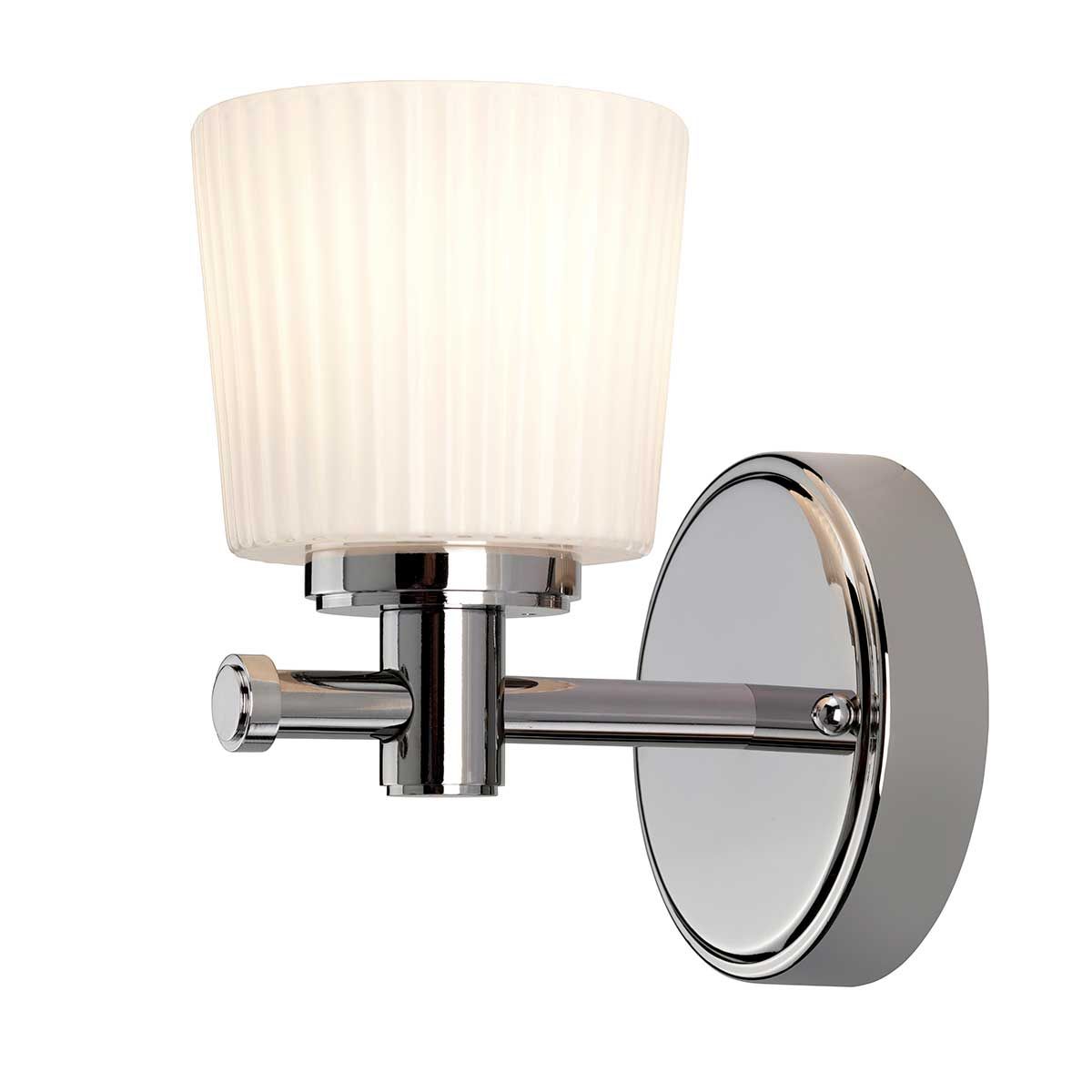 Binstead 1-flammige Wandleuchte - Poliertes Chrom - Elsteadlighting - leuchtengrosshandel24