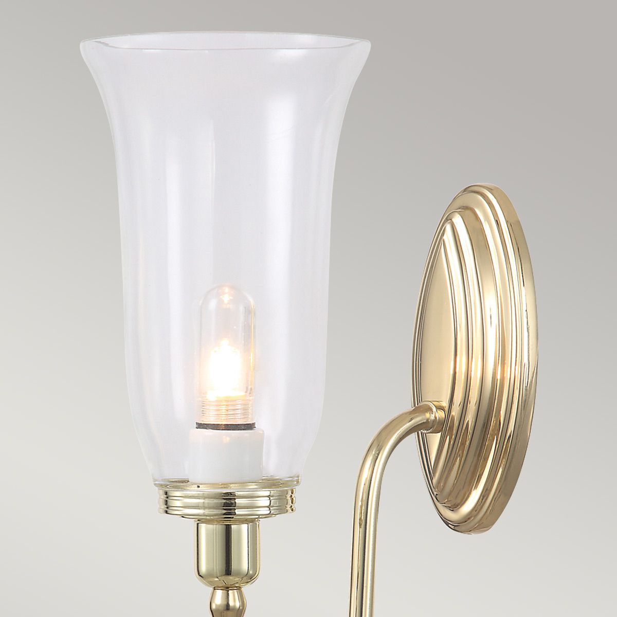 Blake 1 Wandleuchte - Poliertes Messing - Elsteadlighting - leuchtengrosshandel24