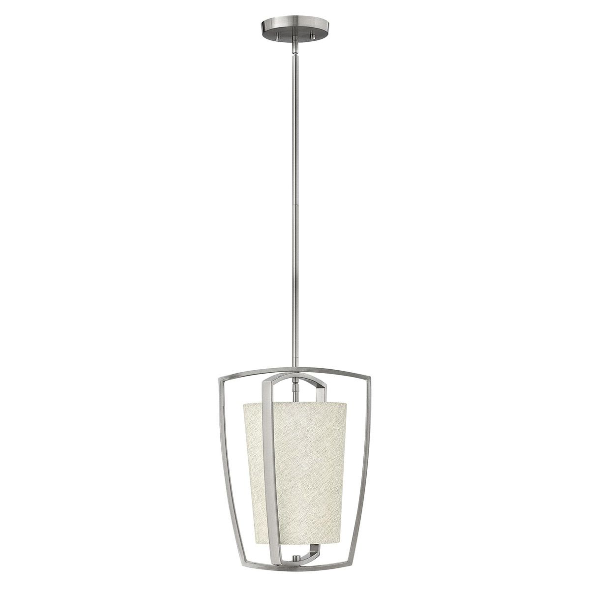 Blakely Pendelleuchte mit 1 Licht, gebürstetes Nickel - Elsteadlighting - leuchtengrosshandel24
