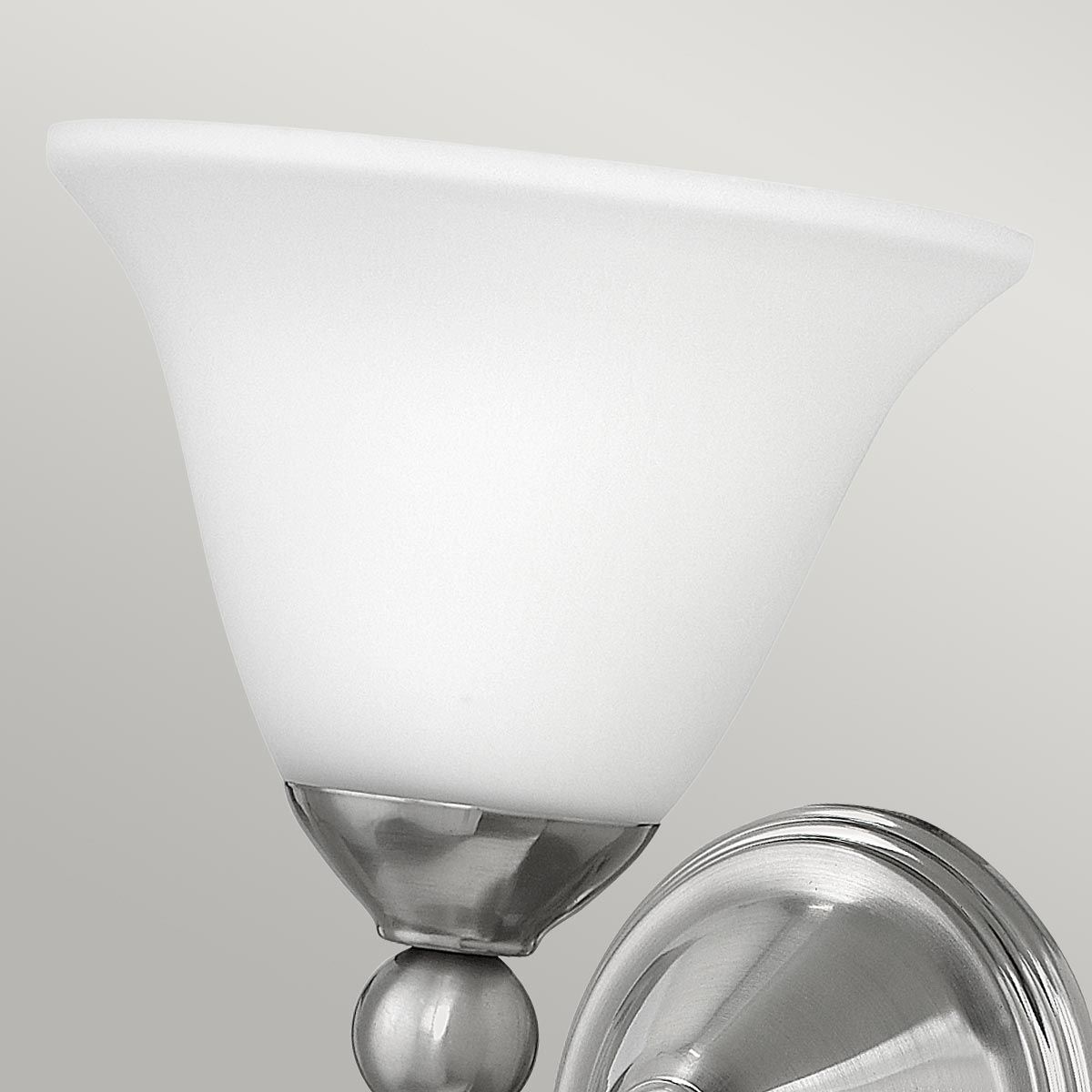 Bolla 1-flammige Wand-Torchiere - Gebürstetes Nickel - Elsteadlighting - leuchtengrosshandel24
