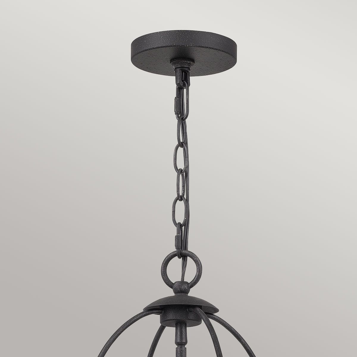 Bradbury 4-flammige Pendelleuchte - Graue Esche - Elsteadlighting - leuchtengrosshandel24