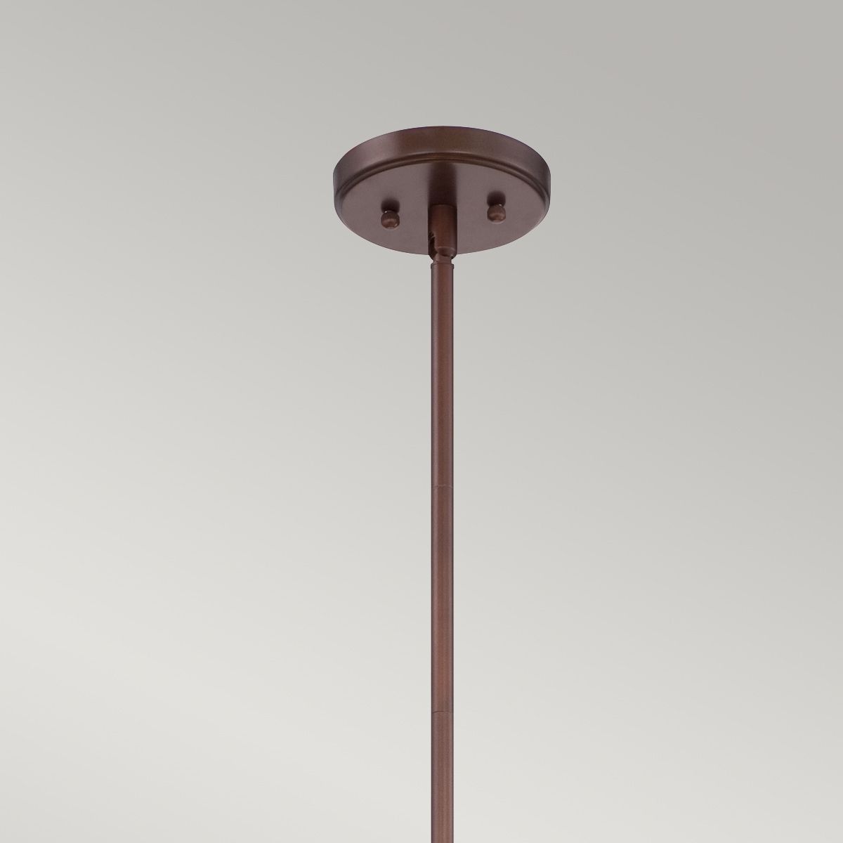 Braune Gitter-Pendelleuchte mit 3 mittleren Lichtern - Copper Canyon - Elsteadlighting - leuchtengrosshandel24