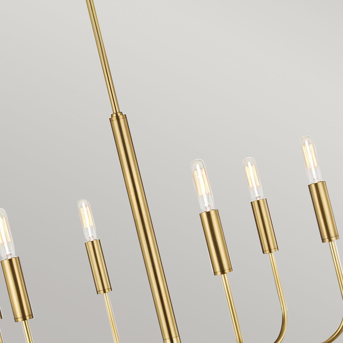 Brianna 6 l Kronleuchter - brüniertes Messing - Elsteadlighting - leuchtengrosshandel24