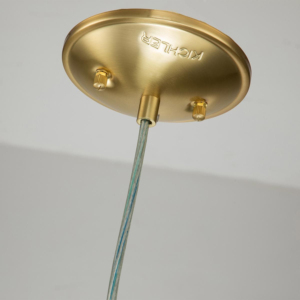 Brinley 1-flammige Mini-Pendelleuchte - Gebürstetes Messing - Elsteadlighting - leuchtengrosshandel24