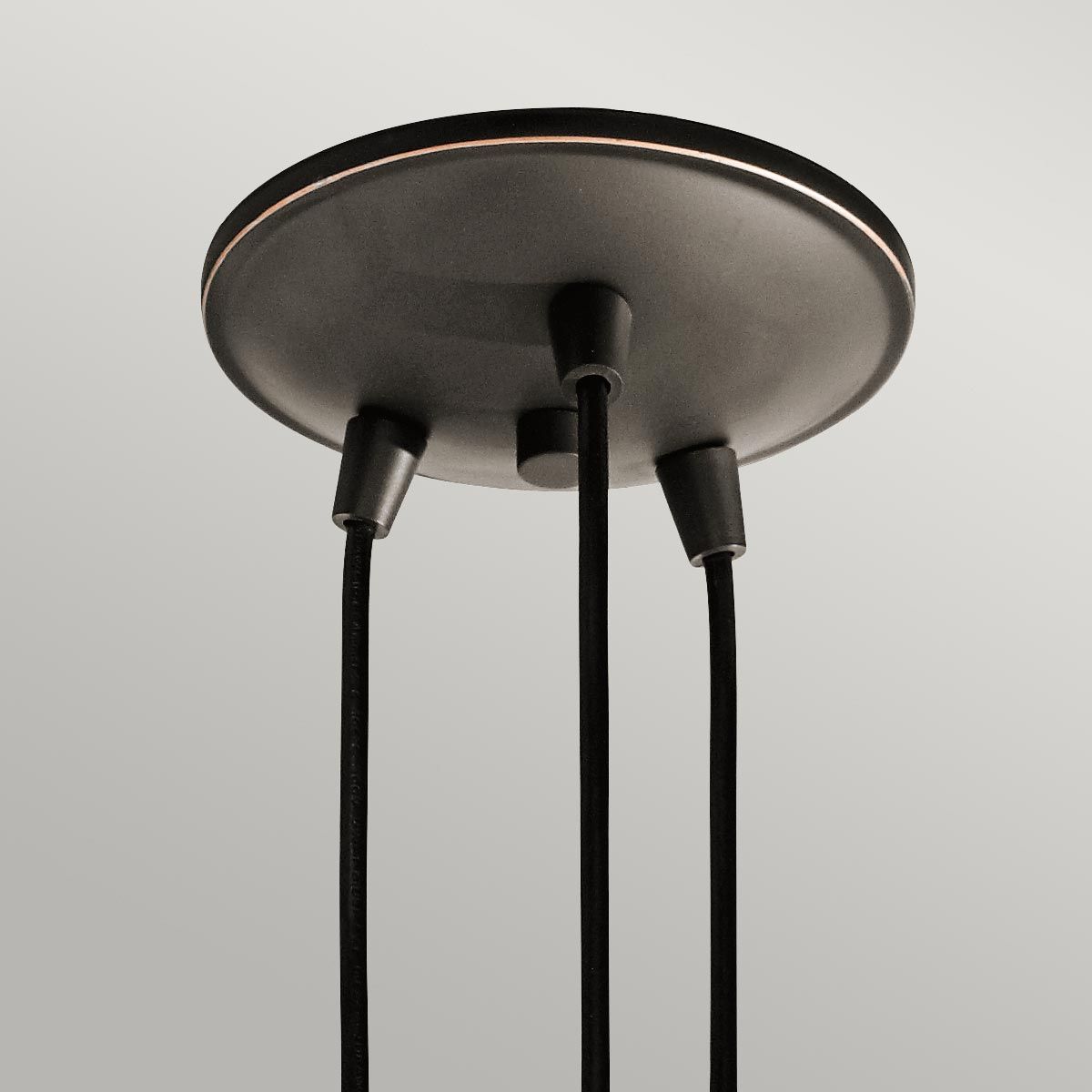 Brinley 3-flammige Pendelleuchte - Alte Bronze - Elsteadlighting - leuchtengrosshandel24