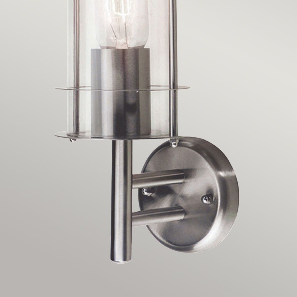 Bruges Edelstahl 1 - flammige Wandlaterne - Edelstahl - Elsteadlighting - BRUGES - ST - STEEL