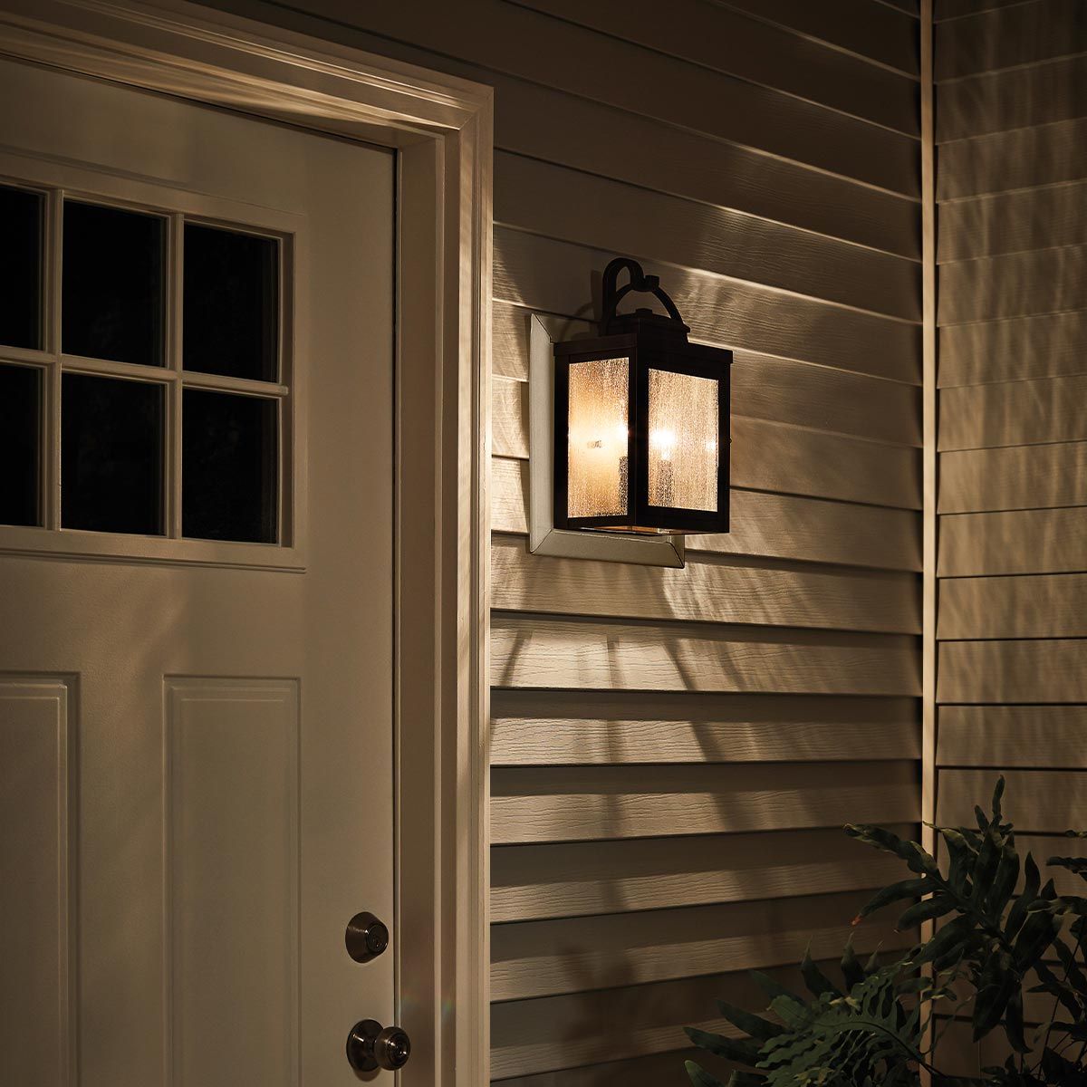 Carlson 2 - flammige Wandlaterne - geriebene Bronze - Elsteadlighting - KL - CARLSON - M - RZ