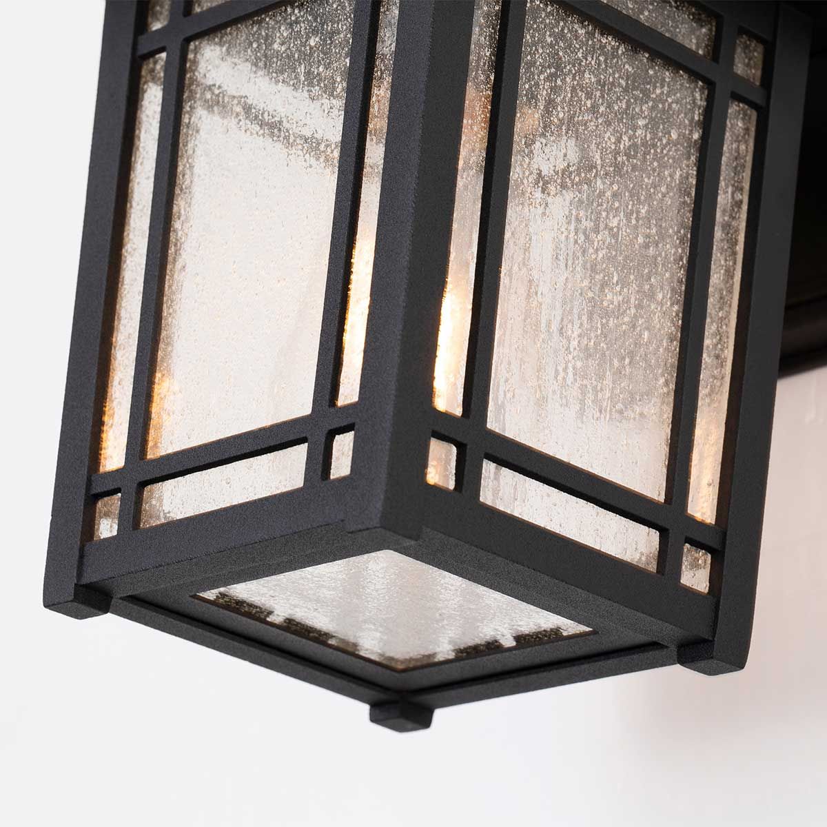 Cedar Point 1 - flammige Wandlaterne - Klein - Schwarz - Elsteadlighting - QZ - CEDAR - POINT - S - BK
