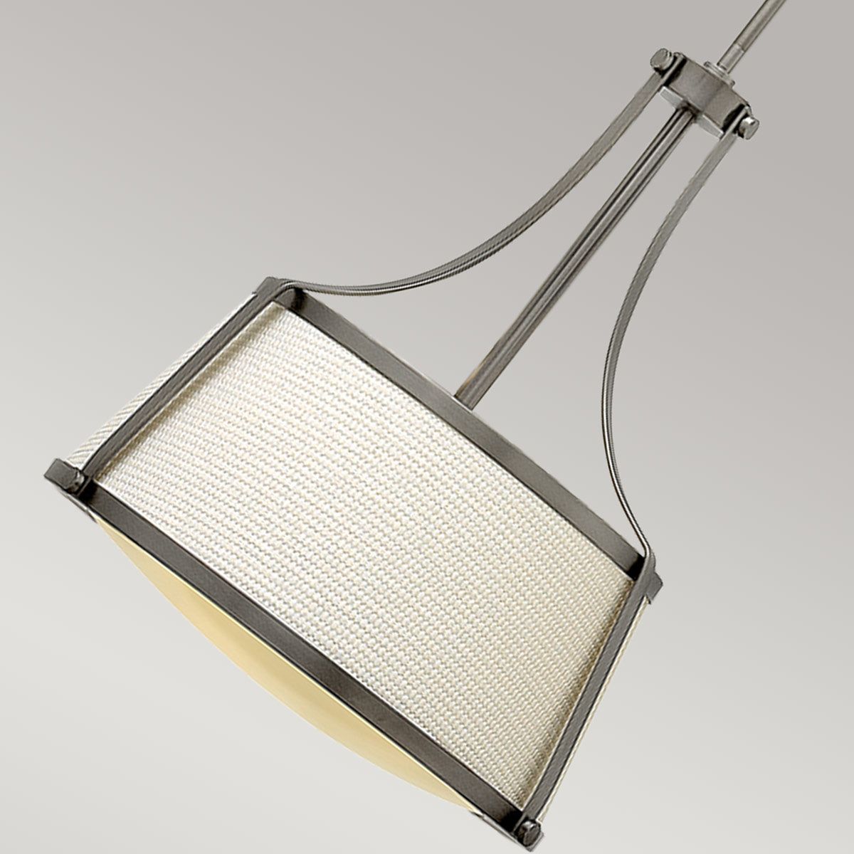 Charlotte 3-flammige Pendelleuchte - Antik-Nickel - Elsteadlighting - leuchtengrosshandel24