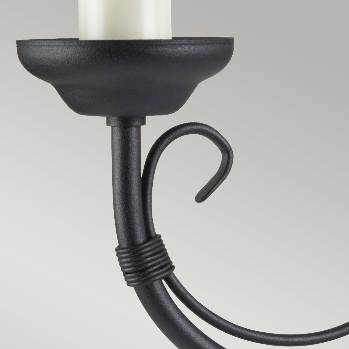 Chartwell 2-flammige Wandleuchte - Schwarz - Elsteadlighting - leuchtengrosshandel24