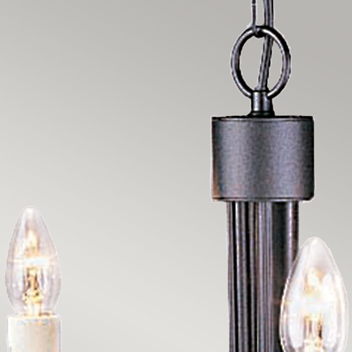 Chartwell Kronleuchter mit 5 Lichtern, Schwarz - Elsteadlighting - leuchtengrosshandel24