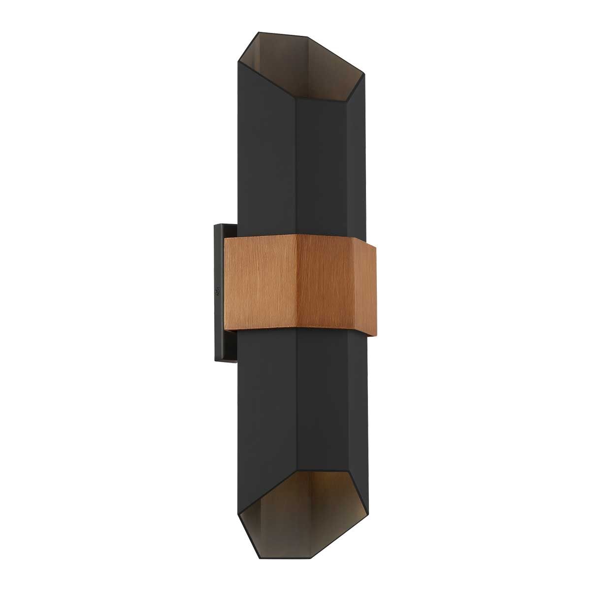 Chasm LED - Wandlaterne - Groß - Mattschwarz - Elsteadlighting - QZ - CHASM - L - BKW