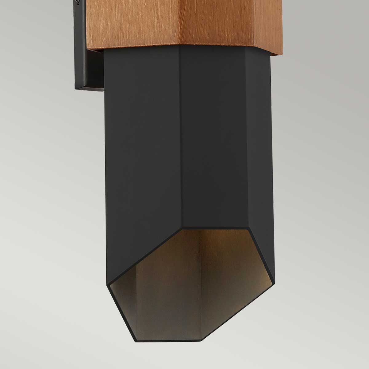 Chasm LED - Wandlaterne - Groß - Mattschwarz - Elsteadlighting - QZ - CHASM - L - BKW