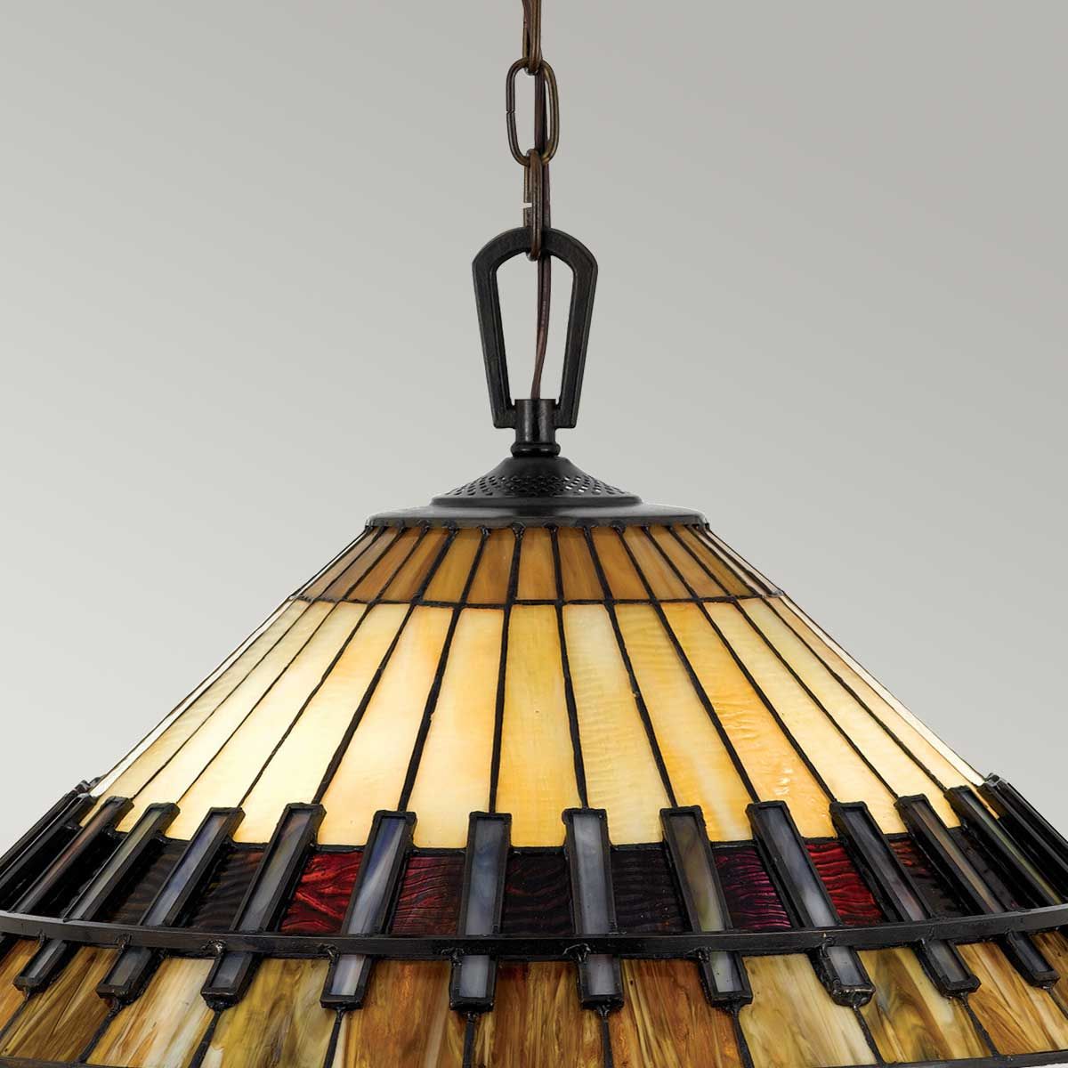 Chastain 3-flammige Pendelleuchte - Vintage Bronze - Elsteadlighting - leuchtengrosshandel24