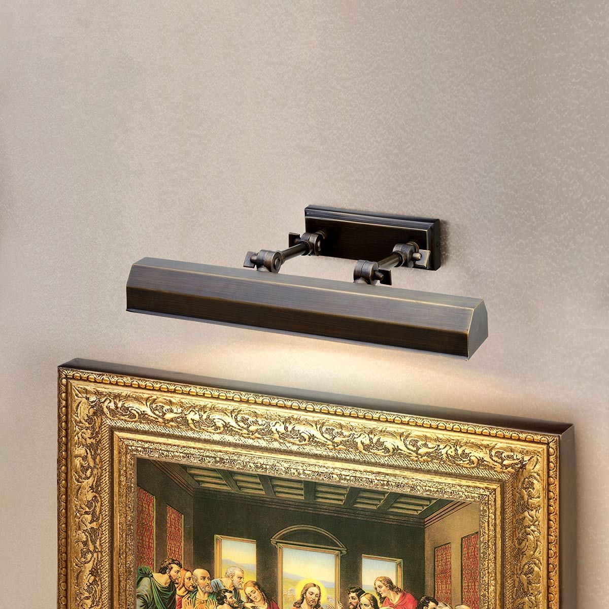 Chawton Medium Picture 2 Hell - Dunkelbronze - Elsteadlighting - leuchtengrosshandel24