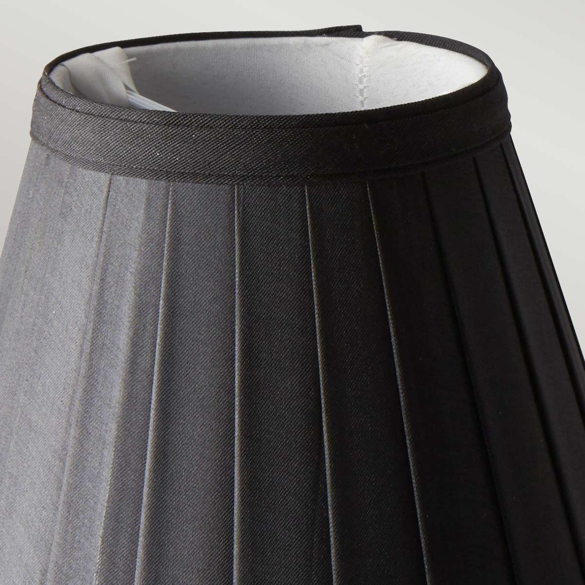 Clip Shades Plissee Kerzenschirm Schwarz - Elsteadlighting - leuchtengrosshandel24