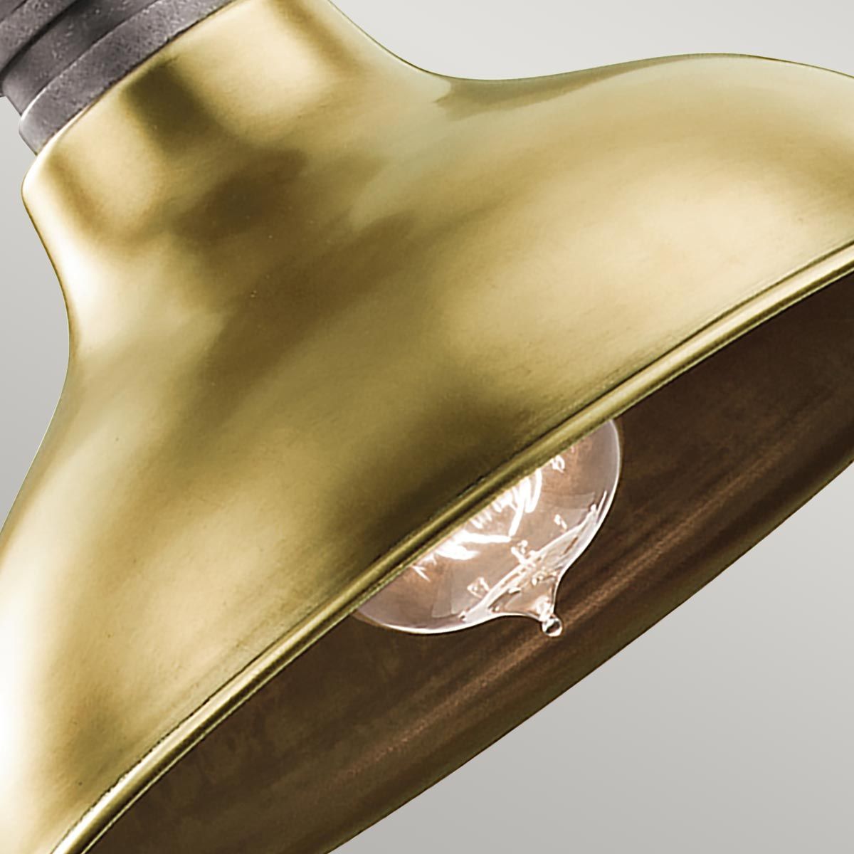 Cobson 1-flammige Mini-Pendelleuchte - Natürliches Messing - Elsteadlighting - leuchtengrosshandel24