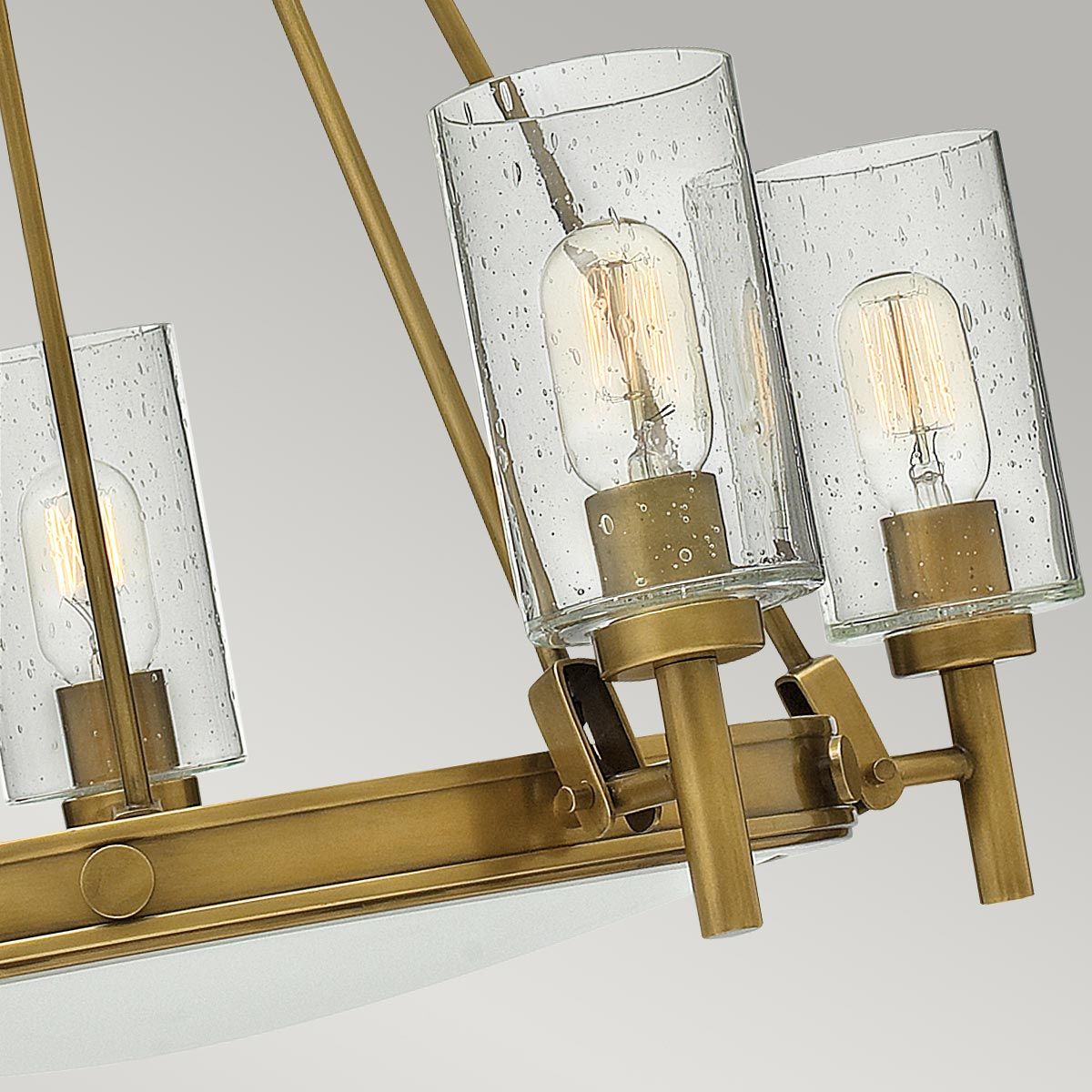 Collier Kronleuchter mit 5 Lichtern – Heritage Messing - Elsteadlighting - leuchtengrosshandel24